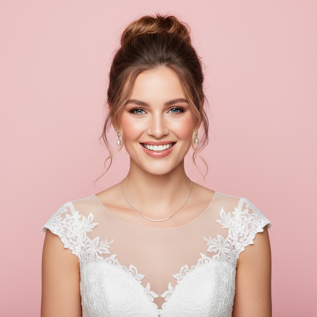 Loose Wedding Bun Ideas